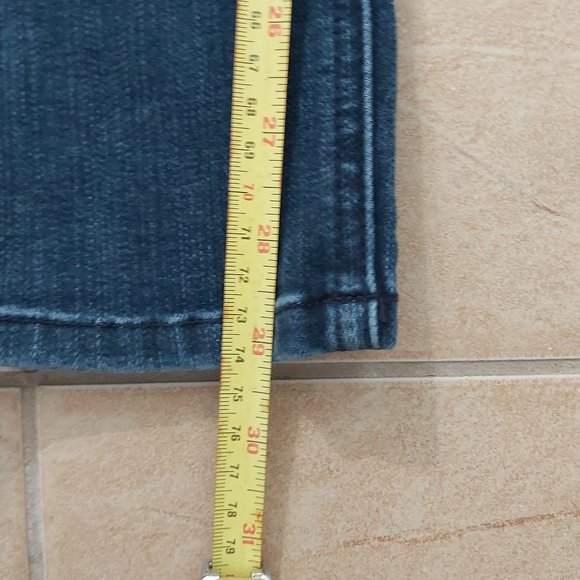 So Slimming Jeans by Chicos Blue Regular Size 0.5 (6) Women Stretch Pull on Long - Picture 4 of 13
